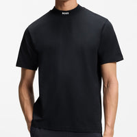 BOSS Golf T-Shirt - Tee Collar Relaxed - Dark Navy WI26