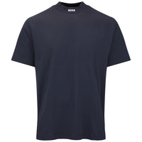 BOSS Golf T-Shirt - Tee Collar Relaxed - Dark Navy WI26
