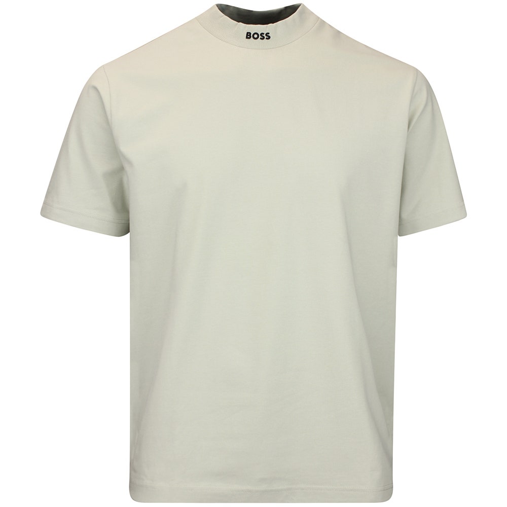 BOSS Golf T-Shirt - Tee Collar Relaxed - Pelican WI26