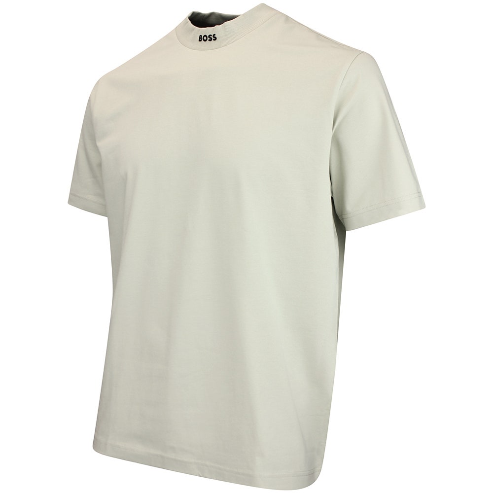 BOSS Golf T-Shirt - Tee Collar Relaxed - Pelican WI26