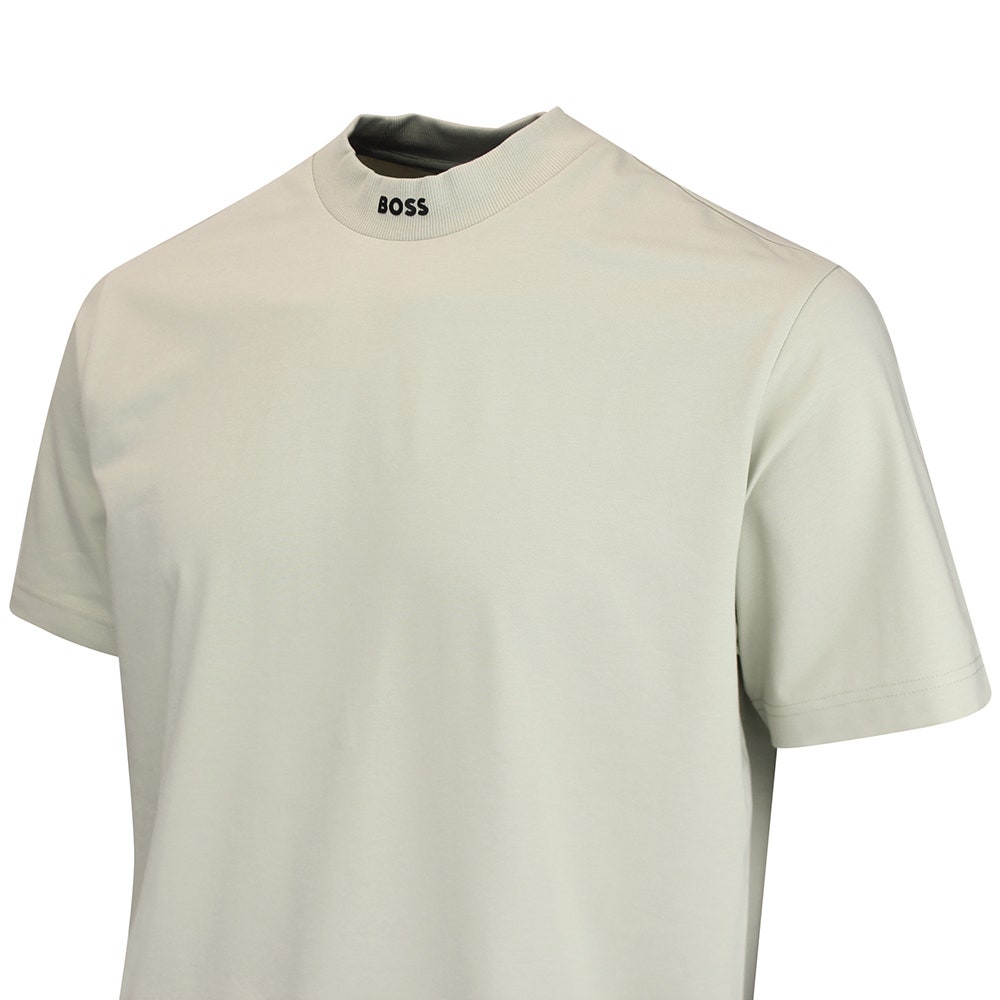 BOSS Golf T-Shirt - Tee Collar Relaxed - Pelican WI26