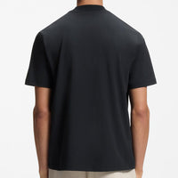 BOSS Golf T-Shirt - Tee Mock Collar Relaxed - Dark Navy SP26