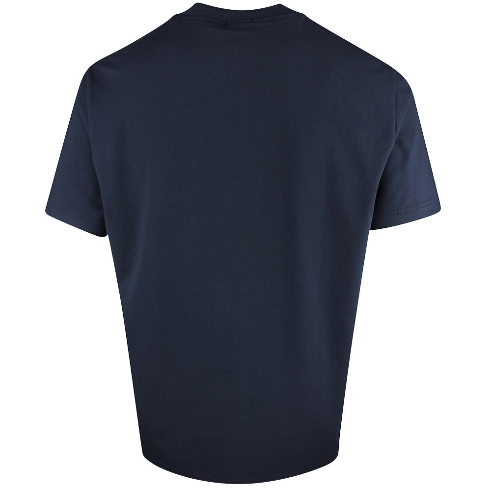 BOSS Golf T-Shirt - Tee Mock Collar Relaxed - Dark Navy SP26