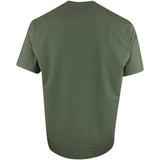 BOSS Golf T-Shirt - Tee Mock Collar Relaxed - Olive Green SP26
