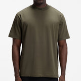 BOSS Golf T-Shirt - Tee Mock Collar Relaxed - Olive Green SP26