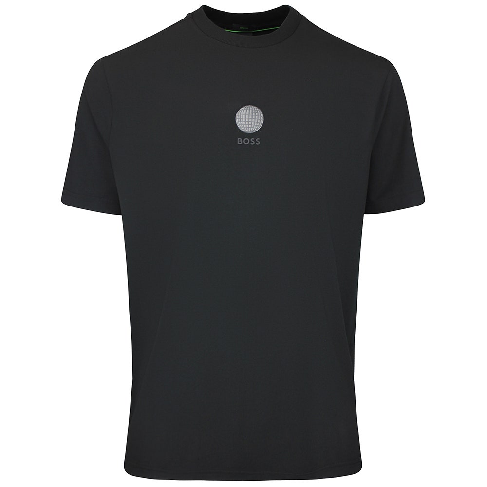 BOSS Golf T-Shirt - Terrace Graphic Tee - Black SU26
