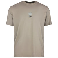 BOSS Golf T-Shirt - Terrace Graphic Tee - Brindle SU26