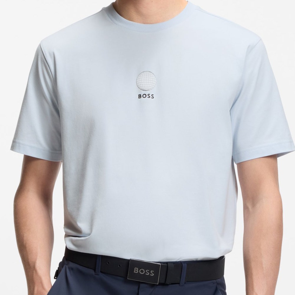 BOSS Golf T-Shirt - Terrace Graphic Tee - Skyway SU26