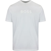 BOSS Golf T-Shirt - Terrace Logo Tee - Bright White SU26