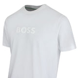 BOSS Golf T-Shirt - Terrace Logo Tee - Bright White SU26