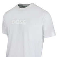 BOSS Golf T-Shirt - Terrace Logo Tee - Bright White SU26
