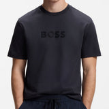 BOSS Golf T-Shirt - Terrace Logo Tee - Dark Navy SU26