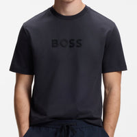 BOSS Golf T-Shirt - Terrace Logo Tee - Dark Navy SU26