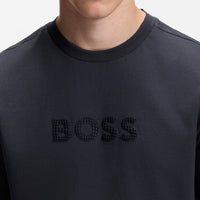 BOSS Golf T-Shirt - Terrace Logo Tee - Dark Navy SU26