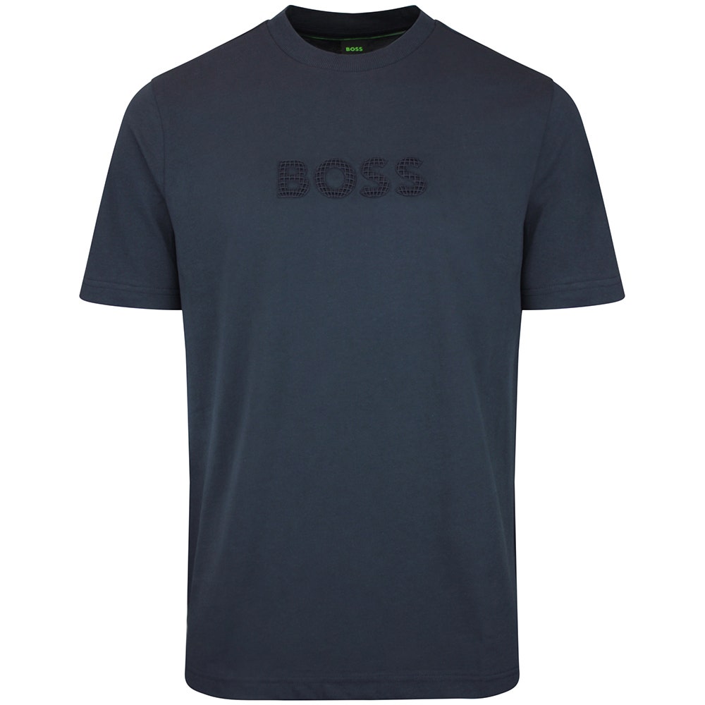 BOSS Golf T-Shirt - Terrace Logo Tee - Dark Navy SU26