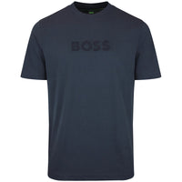 BOSS Golf T-Shirt - Terrace Logo Tee - Dark Navy SU26