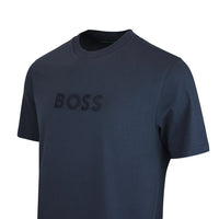 BOSS Golf T-Shirt - Terrace Logo Tee - Dark Navy SU26