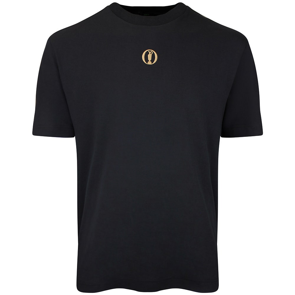 BOSS Golf T-Shirt - The Open '26 Tee Reg. Fit - Black FA26
