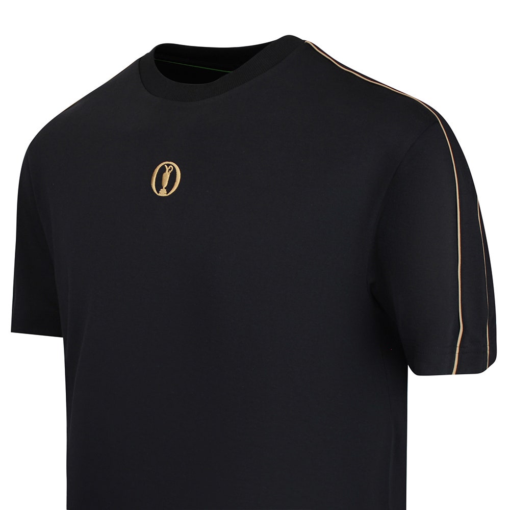 BOSS Golf T-Shirt - The Open '26 Tee Reg. Fit - Black FA26