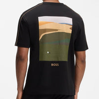 BOSS Golf T-Shirt - The Open '26 Tee Reg. Fit - Black FA26