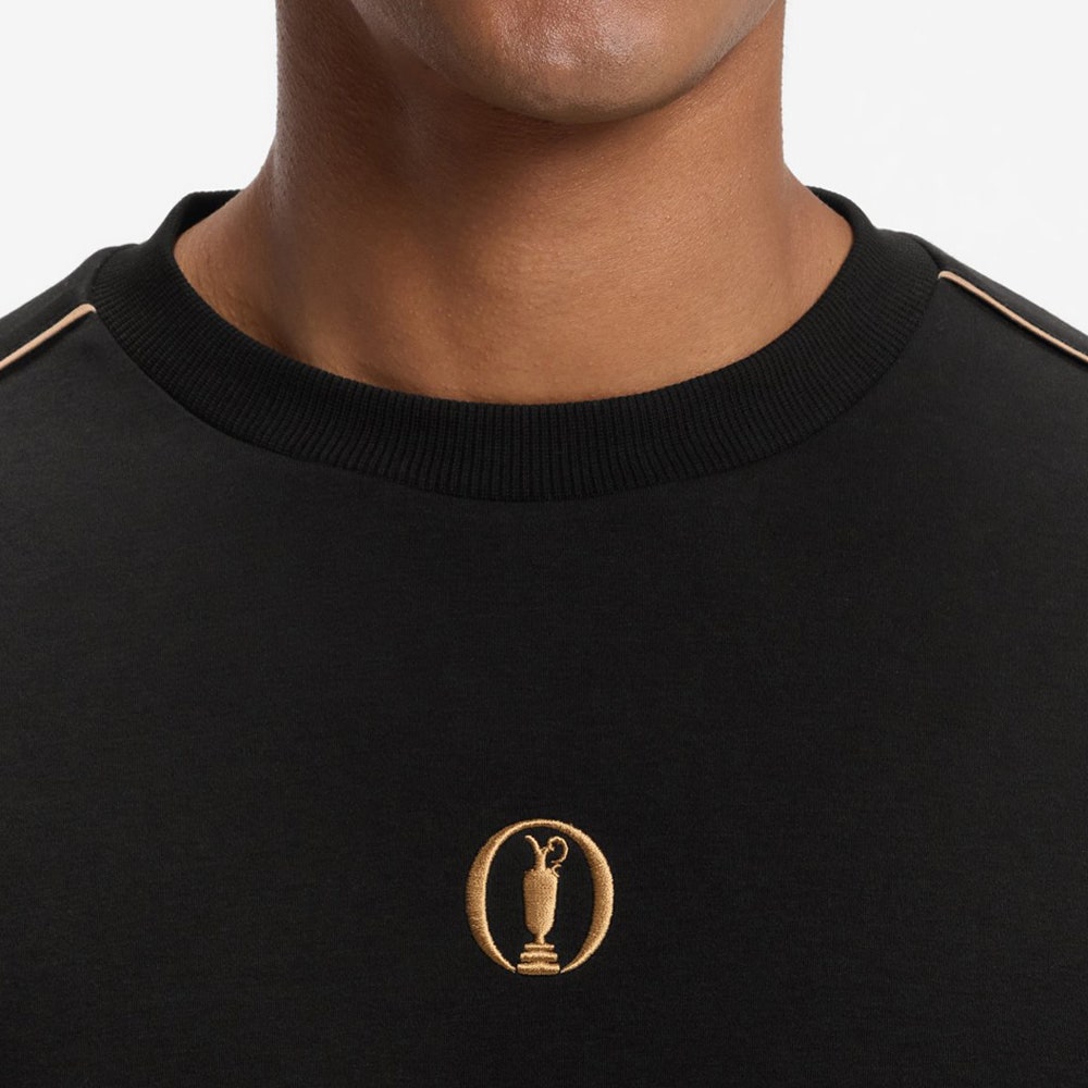 BOSS Golf T-Shirt - The Open '26 Tee Reg. Fit - Black FA26
