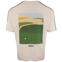 BOSS Golf T-Shirt - The Open '26 Tee Reg. Fit - Pastel Orange FA26