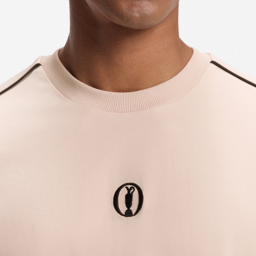 BOSS Golf T-Shirt - The Open '26 Tee Reg. Fit - Pastel Orange FA26