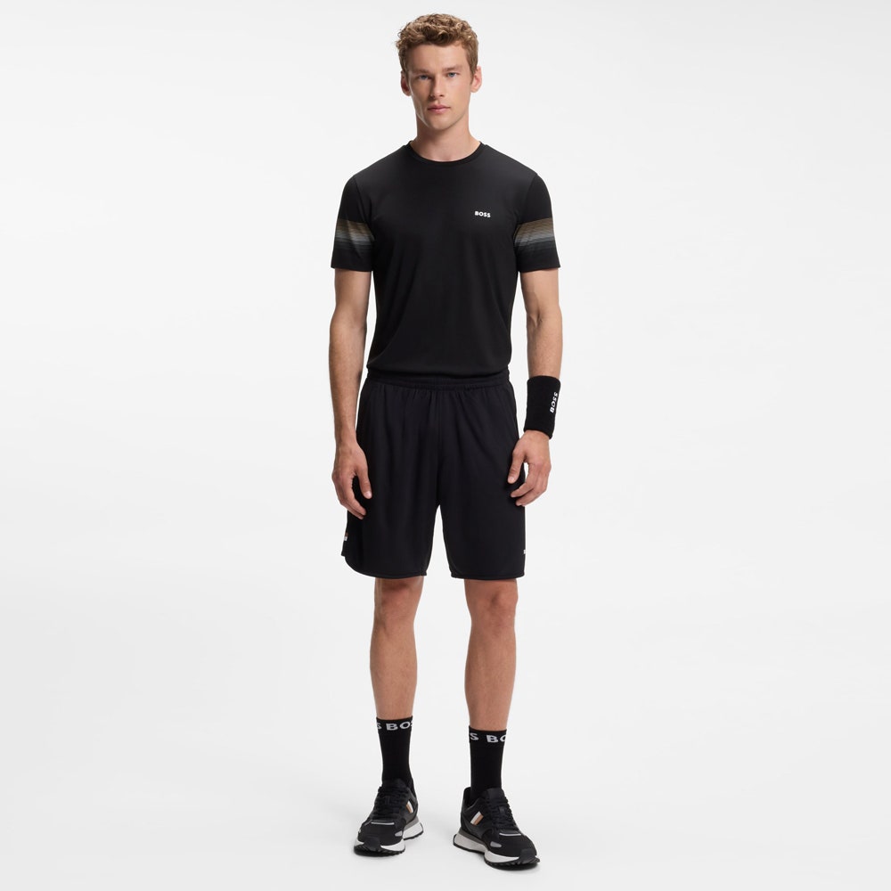 BOSS Golf T-Shirt - TOC Court 2 Tee Slim Fit - Black WI26
