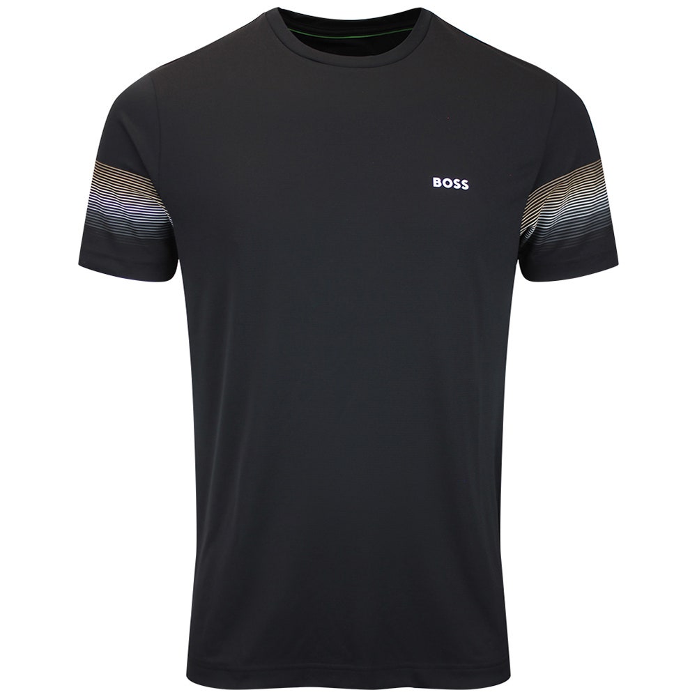 BOSS Golf T-Shirt - TOC Court 2 Tee Slim Fit - Black WI26