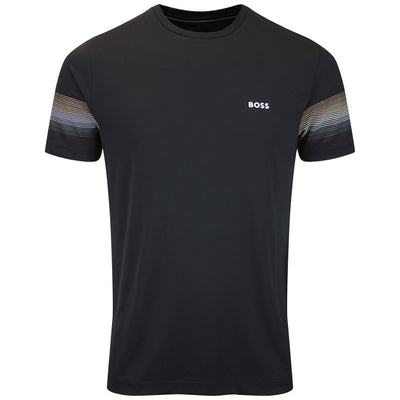 BOSS Golf T-Shirt - TOC Court 2 Tee Slim Fit - Black WI26