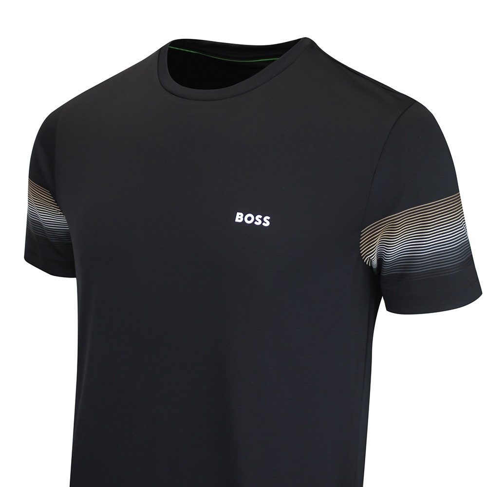 BOSS Golf T-Shirt - TOC Court 2 Tee Slim Fit - Black WI26