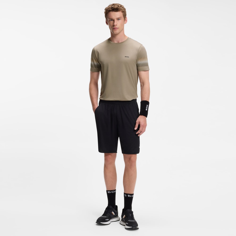 BOSS Golf T-Shirt - TOC Court 2 Tee Slim Fit - Brindle WI26