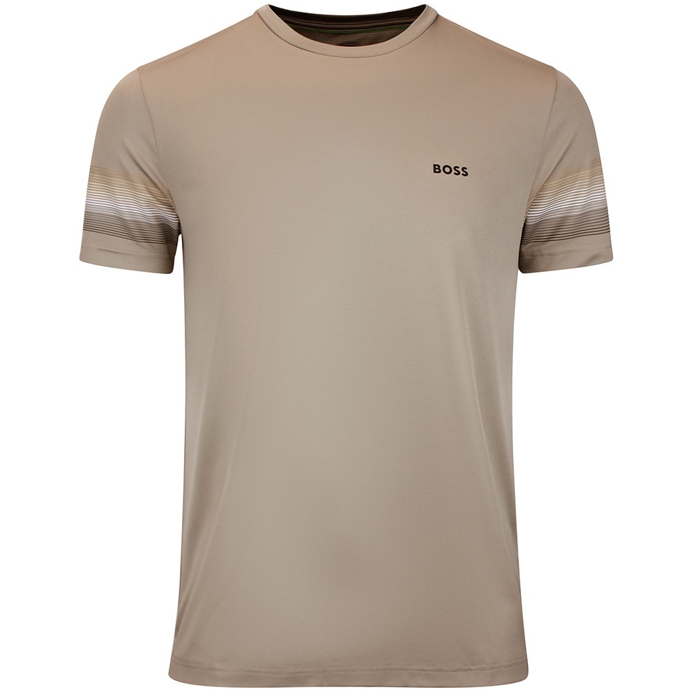BOSS Golf T-Shirt - TOC Court 2 Tee Slim Fit - Brindle WI26