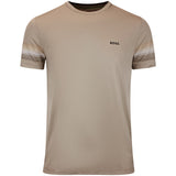 BOSS Golf T-Shirt - TOC Court 2 Tee Slim Fit - Brindle WI26
