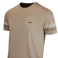 BOSS Golf T-Shirt - TOC Court 2 Tee Slim Fit - Brindle WI26