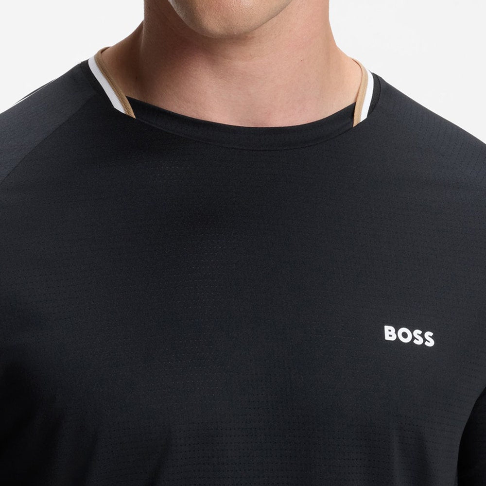 BOSS Golf T-Shirt - TOC Court Tee Slim Fit - Black WI26