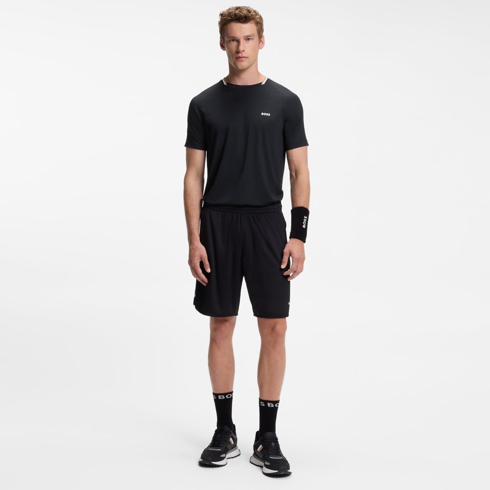 BOSS Golf T-Shirt - TOC Court Tee Slim Fit - Black WI26