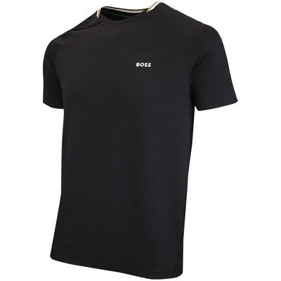 BOSS Golf T-Shirt - TOC Court Tee Slim Fit - Black WI26