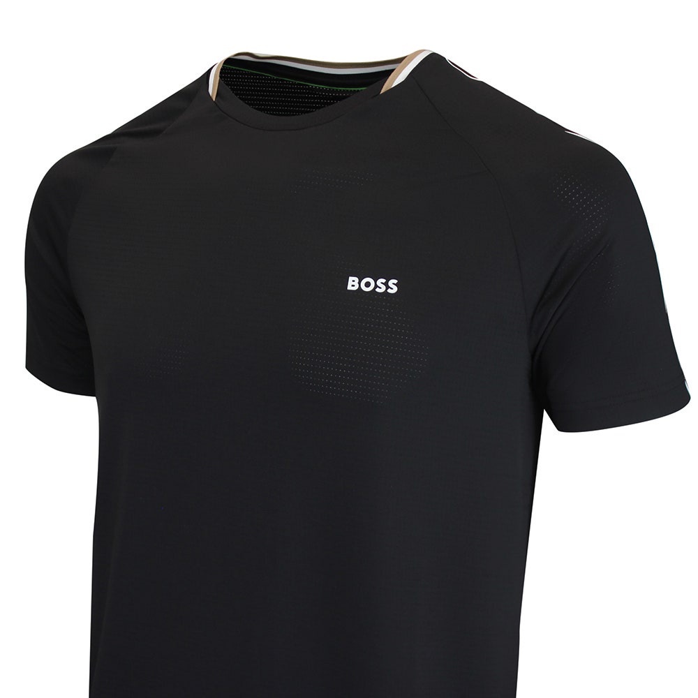 BOSS Golf T-Shirt - TOC Court Tee Slim Fit - Black WI26