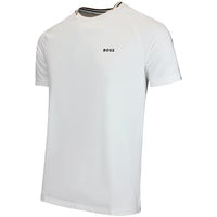 BOSS Golf T-Shirt - TOC Court Tee Slim Fit - Bright White WI26