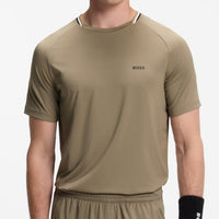 BOSS Golf T-Shirt - TOC Court Tee Slim Fit - Brindle WI26