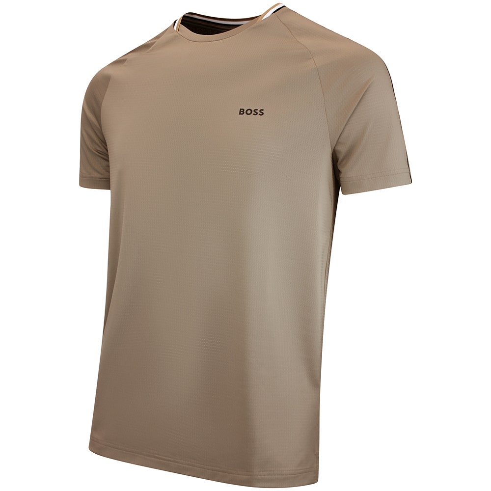 BOSS Golf T-Shirt - TOC Court Tee Slim Fit - Brindle WI26