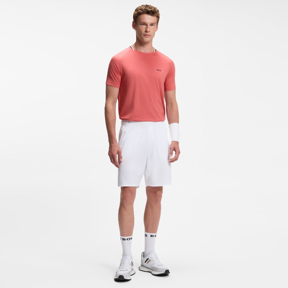BOSS Golf T-Shirt - TOC Court Tee Slim Fit - Coral WI26