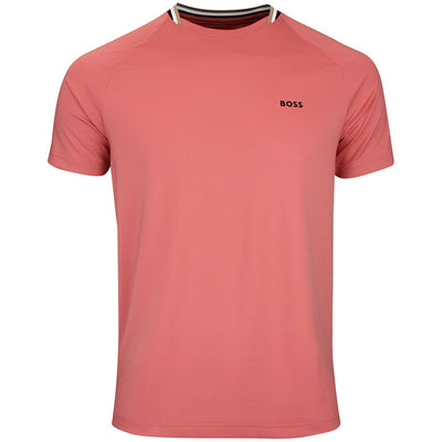 BOSS Golf T-Shirt - TOC Court Tee Slim Fit - Coral WI26