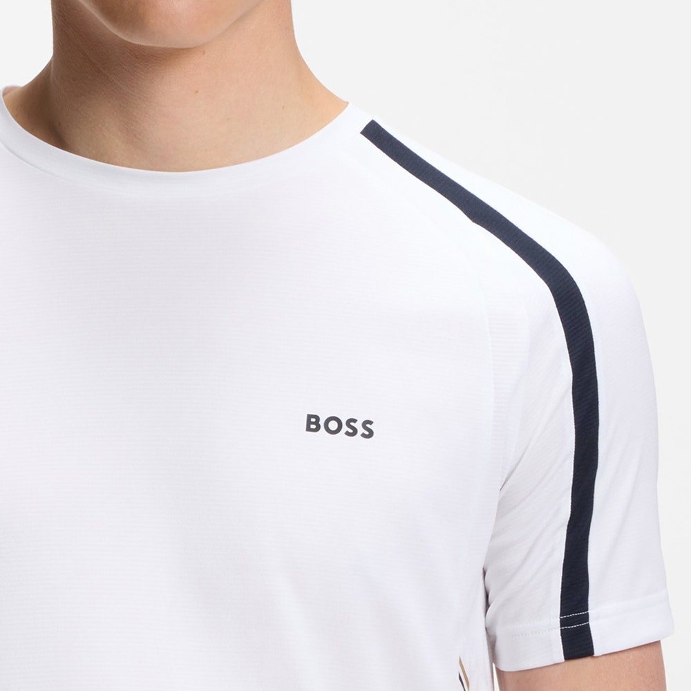 BOSS Golf T-Shirt - TOC Game 2 Slim - Bright White FA26