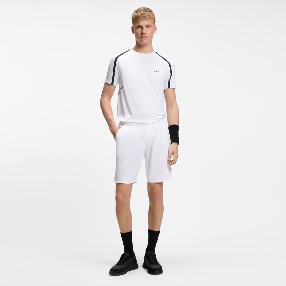 BOSS Golf T-Shirt - TOC Game 2 Slim - Bright White FA26