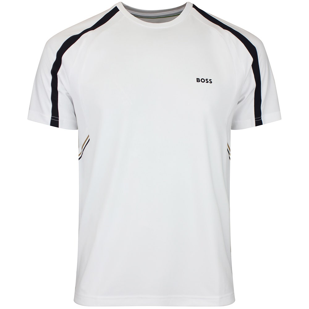 BOSS Golf T-Shirt - TOC Game 2 Slim - Bright White FA26