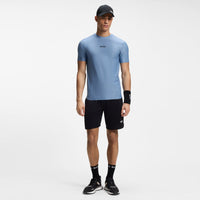 BOSS Golf T-Shirt - TOC Serve 1 Tee Slim - Colony Blue SU26