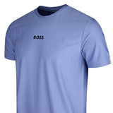 BOSS Golf T-Shirt - TOC Serve 1 Tee Slim - Colony Blue SU26