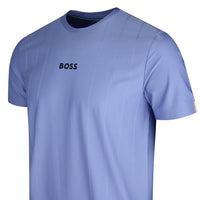 BOSS Golf T-Shirt - TOC Serve 1 Tee Slim - Colony Blue SU26